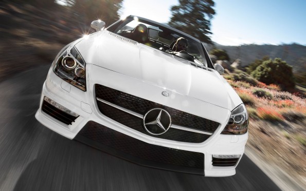 white SLK55