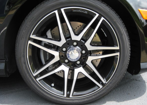 Mercedes Benz 18" AMG wheels black