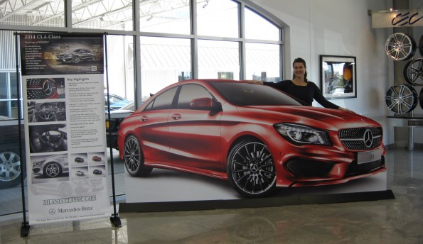 size of 2014 Mercedes-Benz CLA