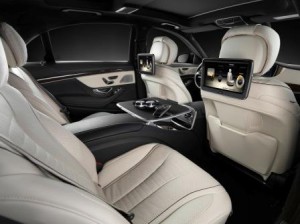 S-Class rear seat package