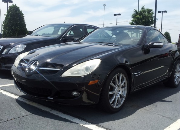 SLK350 convertible