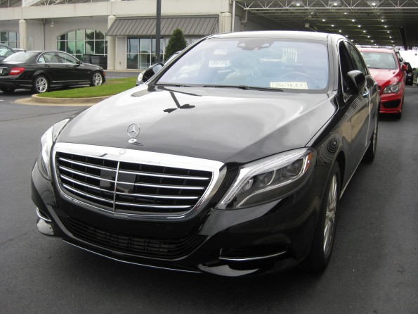 Black Mercedes S550