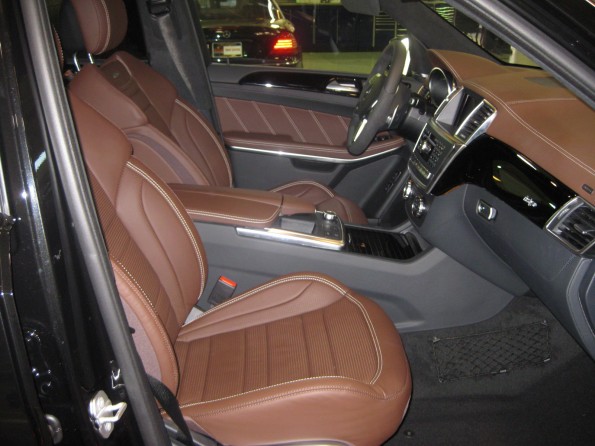 brown leather mercedes