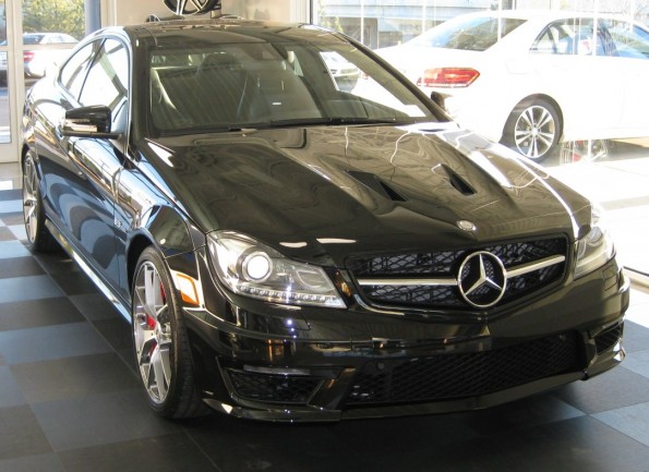 Obsidian Black C63 amg