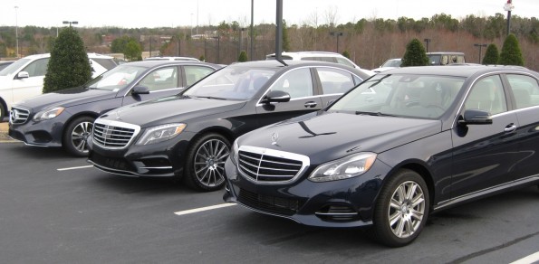 Mercedes Blue S-Class