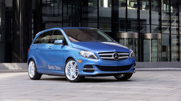 mercedes electric car released