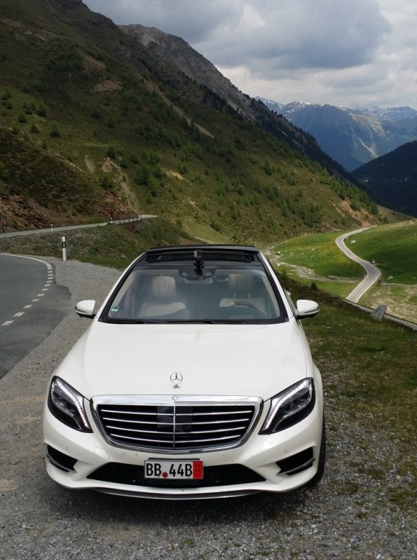 Mercedes Stelvio Pass