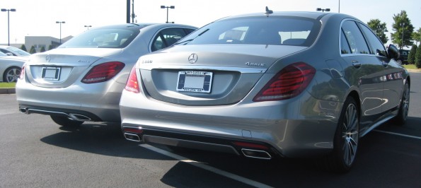 mercedes taillamps