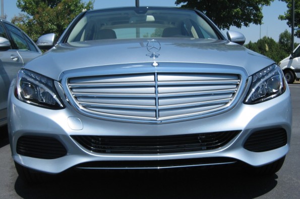 closed Mercedes grille
