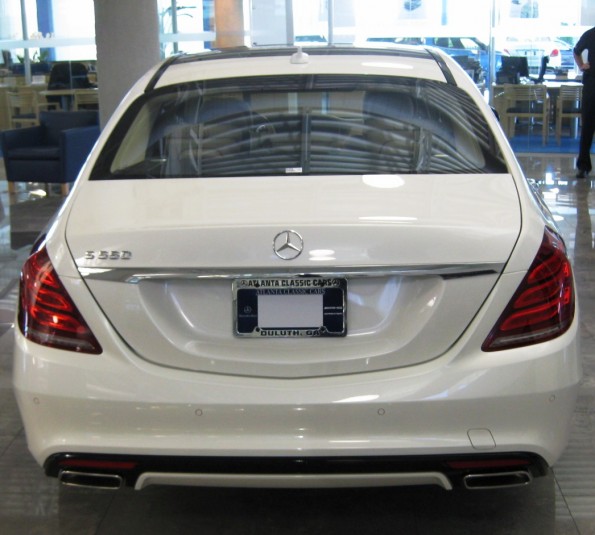 S550 rear end