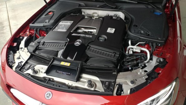 Mercedes-AMG E63 engine